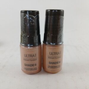 New Luminess Air Airbrush Makeup Ultra Shade 6 Foundation .25 Oz Sealed Lot Of 2